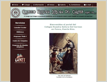 Tablet Screenshot of colcarmen.net